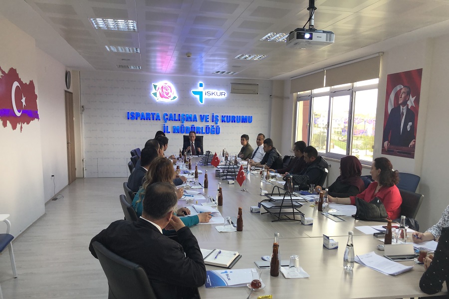Isparta Sosyal Yardım Yararlanıcılarının İstihdamı İşbirliği Toplantısı Gerçekleştirdik haber kapak görseli