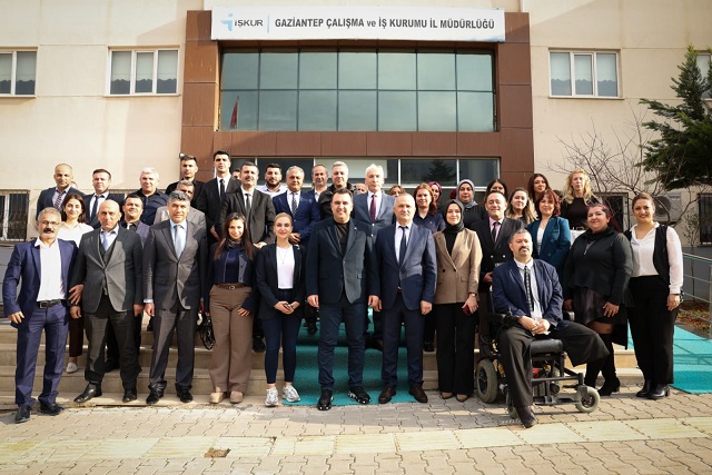 Genel Müdür Güneş, Gaziantep Çalışma ve İş Kurumu İl Müdürlüğünü Ziyaret Etti kapak görseli