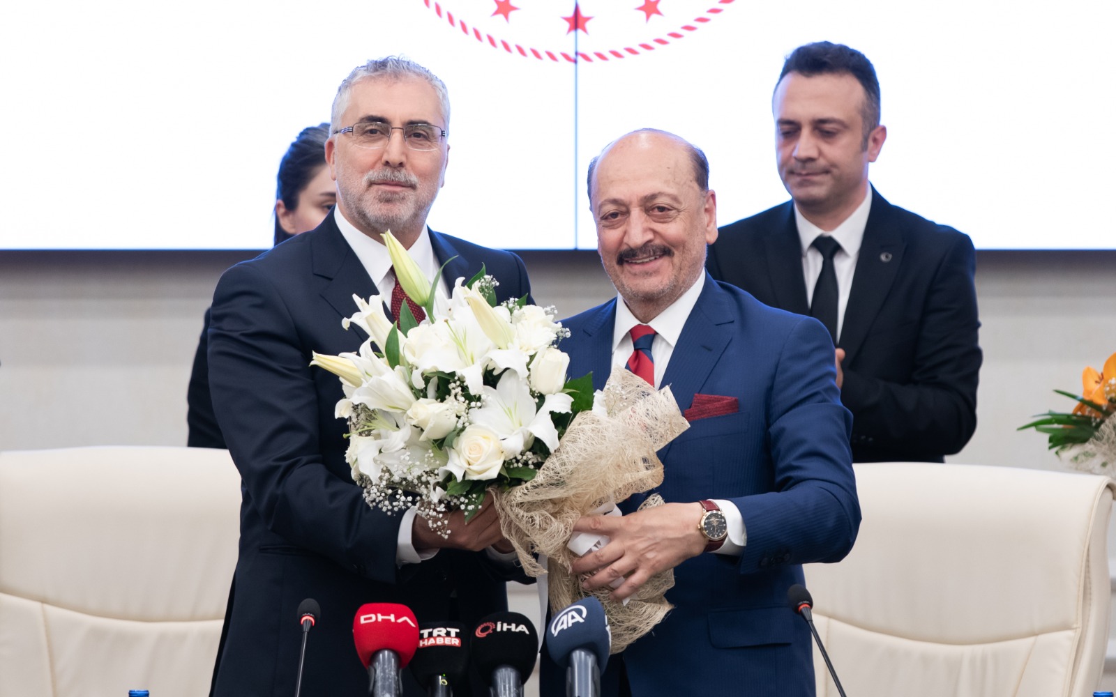 Çalışma ve Sosyal Güvenlik Bakanlığı’nda Devir Teslim Töreni Yapıldı
