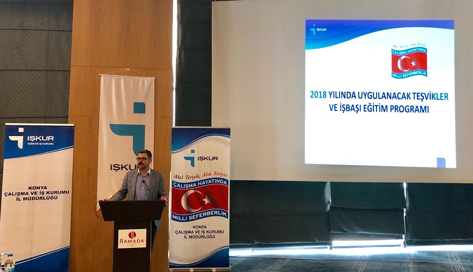Konya İŞKUR İşbaşı Eğitim Programı Toplantısı haber kapak görseli