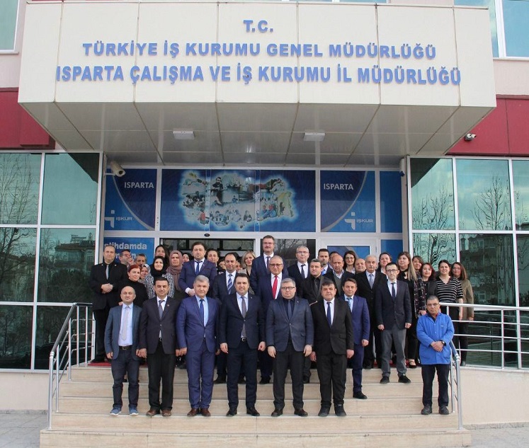 Genel Müdür Güneş, Isparta Çalışma ve İş Kurumu İl Müdürlüğünü Ziyaret Etti kapak görseli