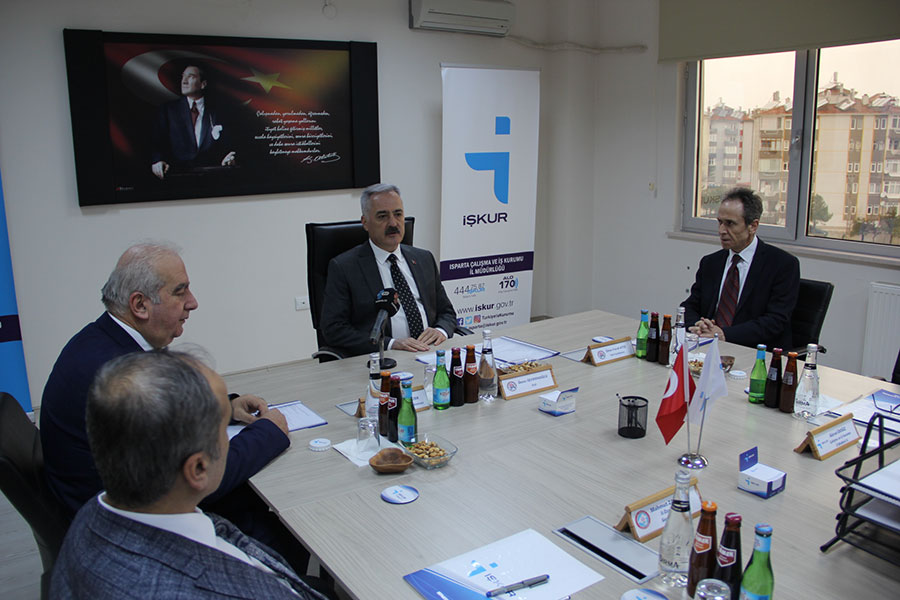 Isparta İl İstihdam ve Mesleki Eğitim Kurulu Toplantısı haber kapak görseli