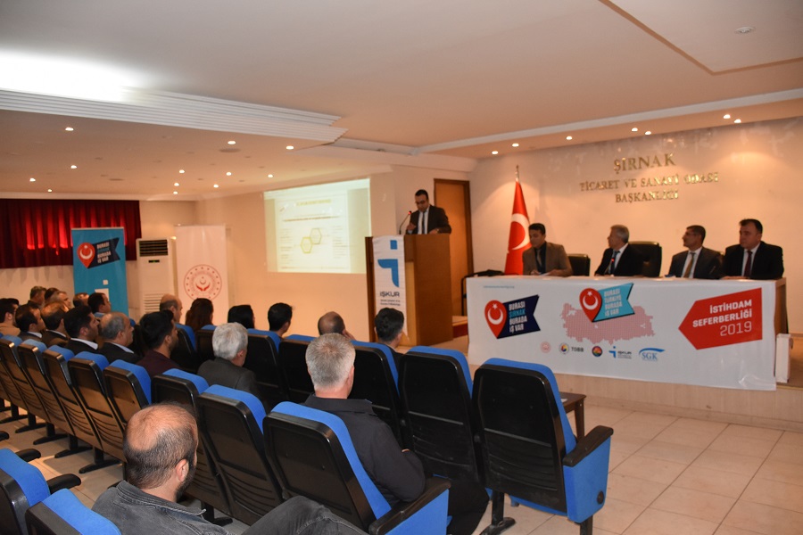 Şırnak'ta İstihdam Seferberliği Bilgilendirme Toplantısı Yaptık haber kapak görseli