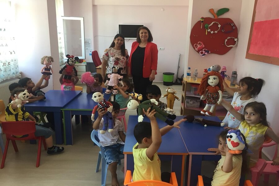 Edirne "Oyuncak Bebek Yapımcısı" Kursu Ürünlerini Hediye Ettik