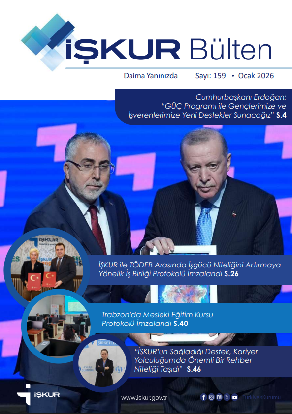 İŞKUR BÜLTEN OCAK 2026 kapağı