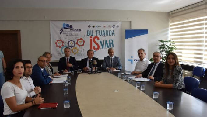 İnegöl'de 3. İstihdam Buluşması İçin Toplantı Yapıldı