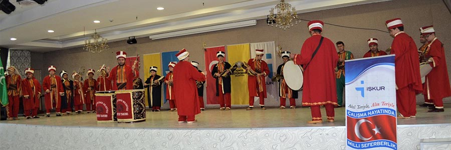 Konya'da Engel Tanımayan Mehter Takımı