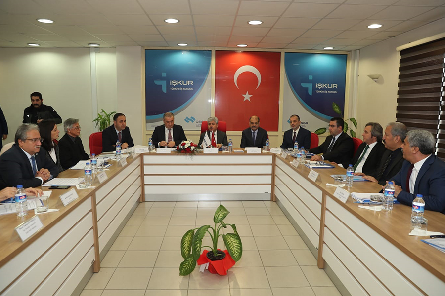 Hatay İl İstihdam ve Mesleki Eğitim Kurulu 2019 yılı 1. Olağan Toplantısı haber kapak görseli