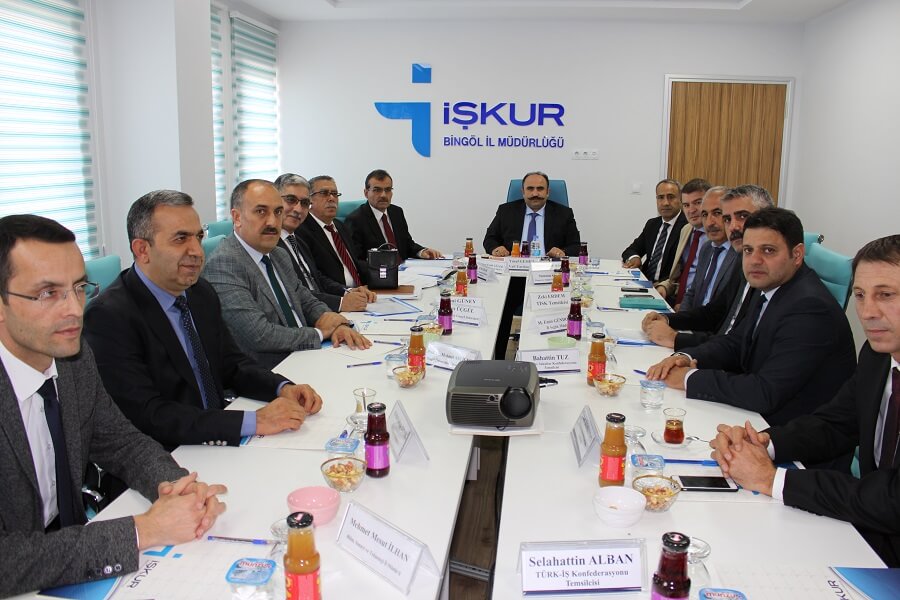 Bingöl İl İstihdam ve Mesleki Eğitim Kurulu Toplantısı Gerçekleştirildi