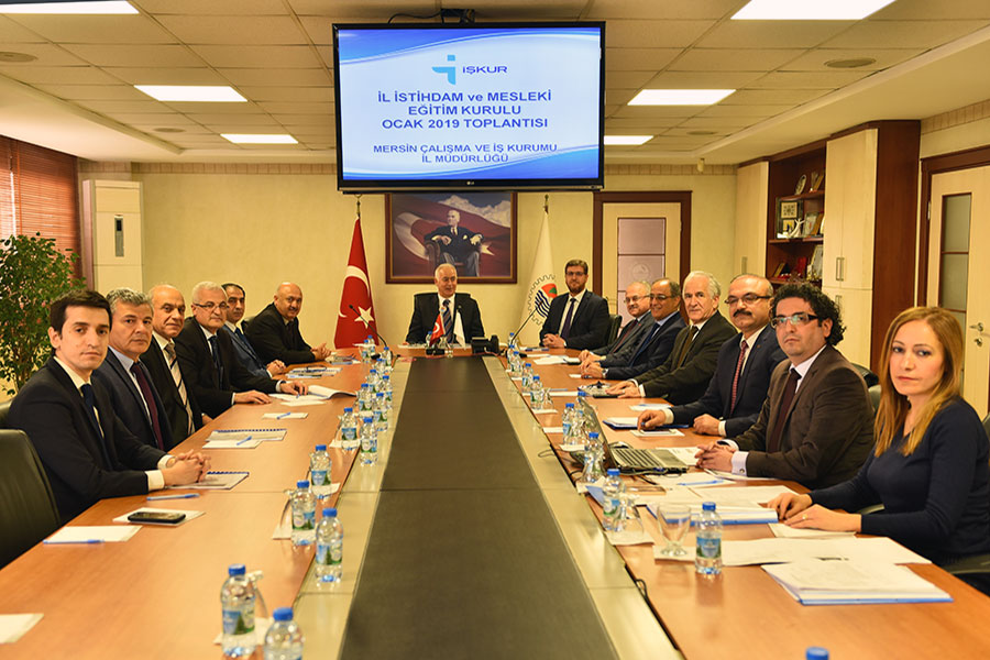 Mersin İl İstihdam ve Mesleki Eğitim Kurulu Toplantısı haber kapak görseli