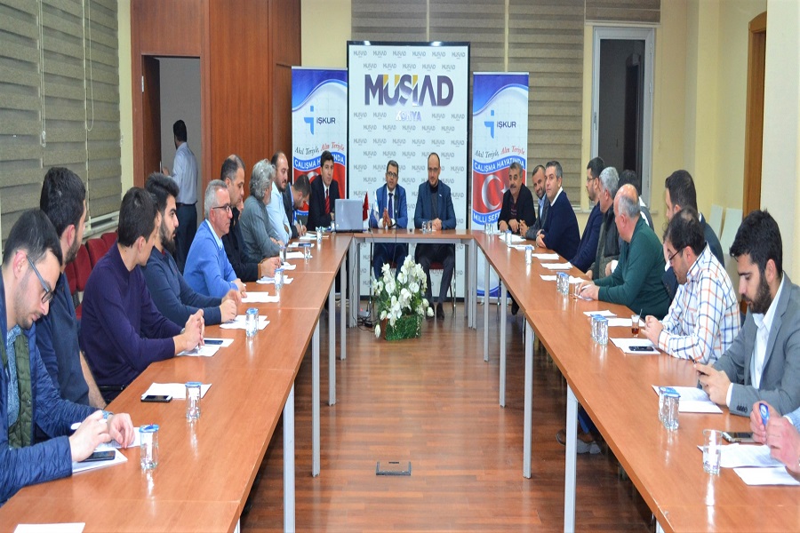 Konya MÜSİAD Bilgilendirme Toplantısı haber kapak görseli