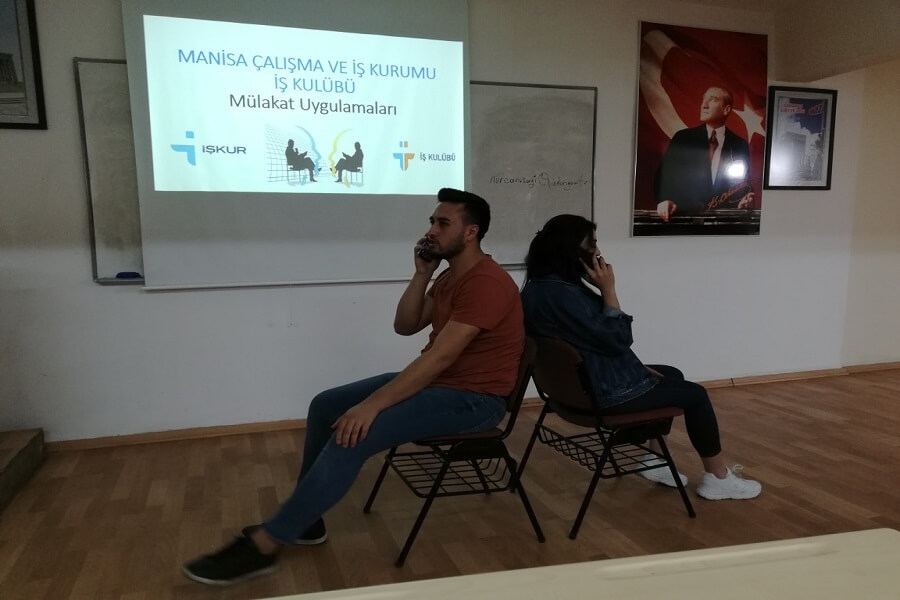 Celal Bayar Üniversitesi Saruhanlı MYO Öğrencilerine İş Kulübü Eğitim Verdik haber kapak görseli