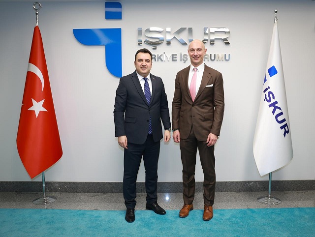 UNICEF Türkiye Temsilcisi Paolo Marchi, İŞKUR’u Ziyaret Etti haber kapak görseli