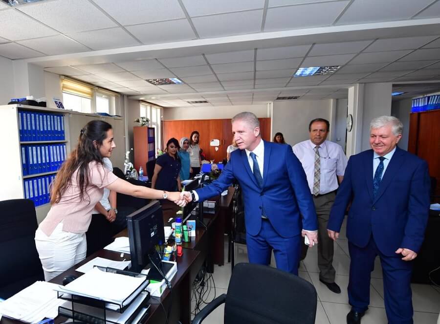 Gaziantep İl Müdrülüğümüzü Gaziantep Valisi Ziyaret Etti haber kapak görseli