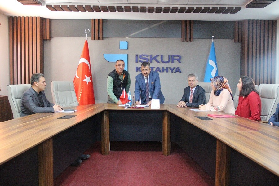 Kütahya'da İşbaşı Eğitim Programı Protokolü İmzaladık