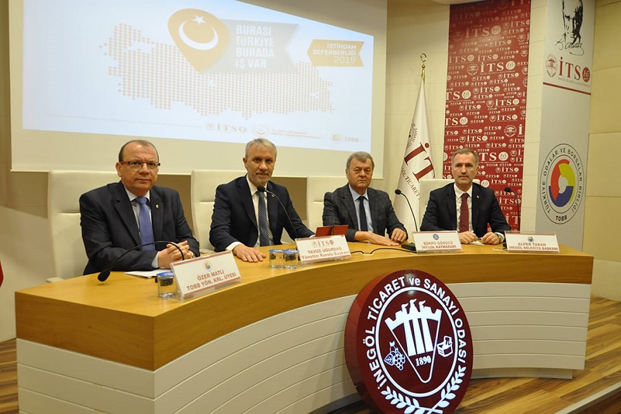 İstihdam Seferberliği Tanıtım Toplantısını İnegöl’de Gerçekleştirdik haber kapak görseli