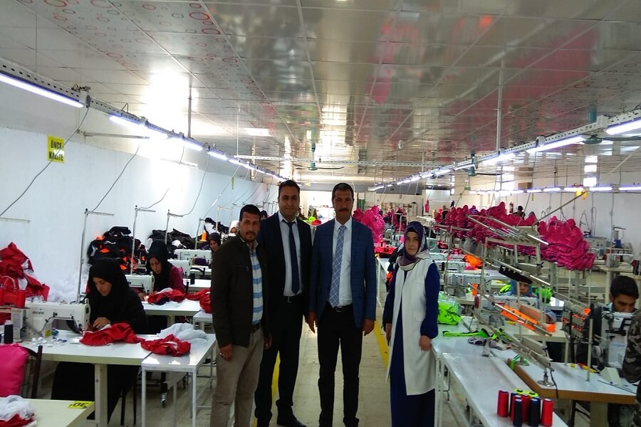 Şanlıurfa'da Mesleki Eğitim Kursumuzu Ziyaret Ettik