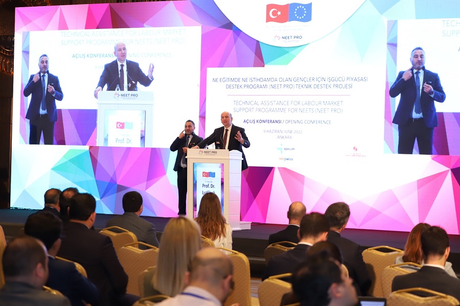 Ne Eğitimde Ne İstihdamda Olan Gençler İçin Destek Programı Teknik Destek Projesi Başladı