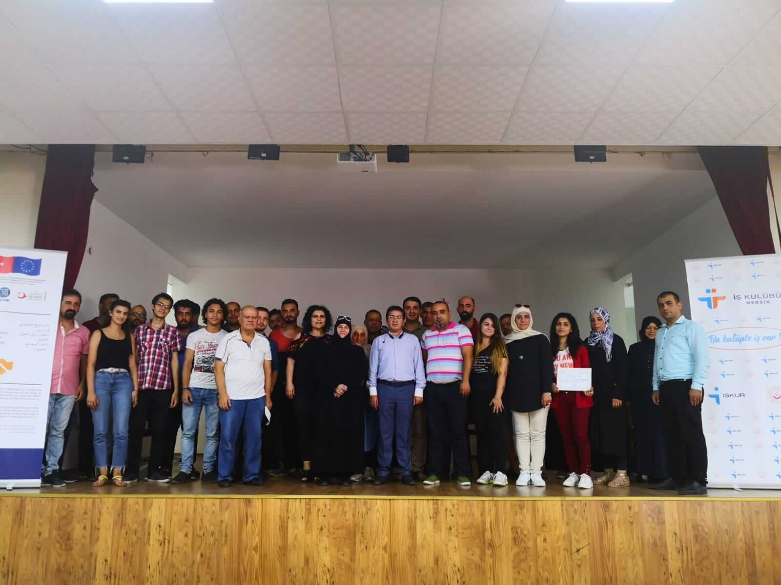 Mersin’de Suriyelilere Yönelik İş Kulübü Eğitimi Verdik haber kapak görseli