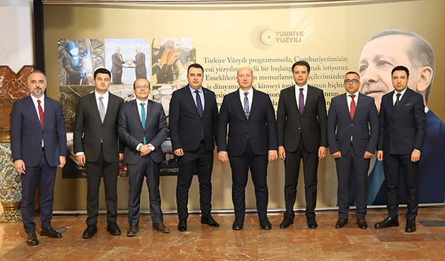 Azerbaycan Heyeti Çalışma ve Sosyal Güvenlik Bakanlığı İle İŞKUR’u Ziyaret Etti