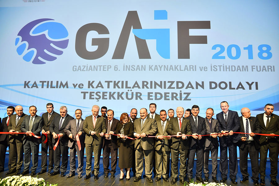 Gaziantep 6. İnsan Kaynakları Ve İstihdam Fuarı Açıldı