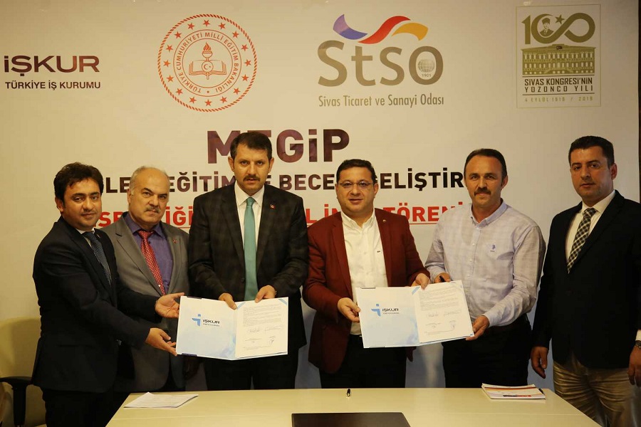 Sivas'ta MEGİP Kapsamında Kurs Protokolü İmzaladık haber kapak görseli