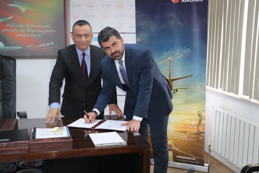 İstanbul'da Türk Hava Yolları İle İşbaşı Eğitim Protokolü İmzaladık haber kapak görseli
