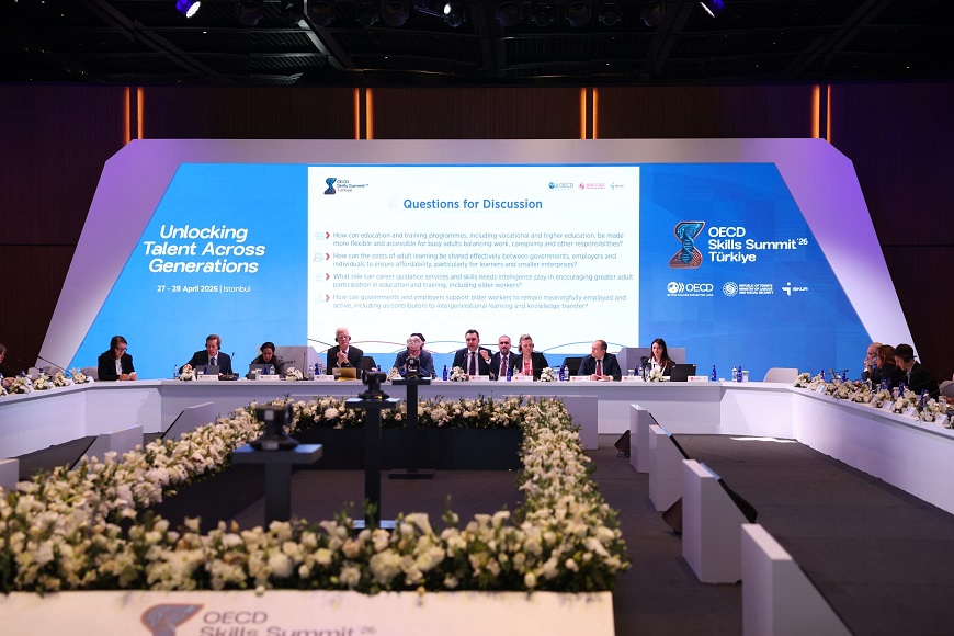 OECD 2026 Beceriler Zirvesi’nin 2. Oturumu İŞKUR Genel Müdürü Güneş ve ELSAC Direktör Vekili Pearson Eş Başkanlığında Gerçekleştirildi kapak görseli