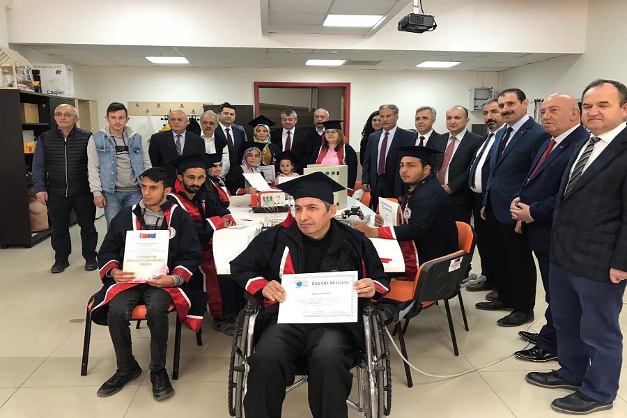 Amasya'da Engellilere Yönelik Açılan Kursumuz Tamamlandı haber kapak görseli