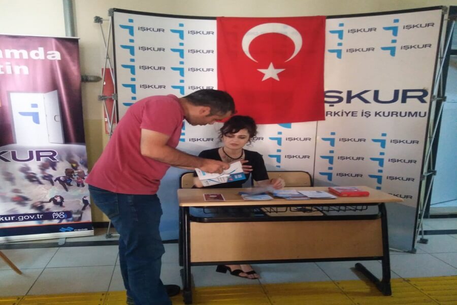 Erbaa Halk Eğitim Merkezi Sergisinde Stant Açtık