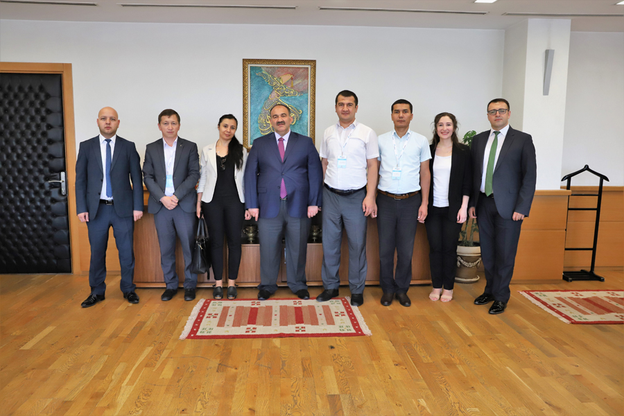 Özbekistan Heyeti Kurumumuzu Ziyaret Etti