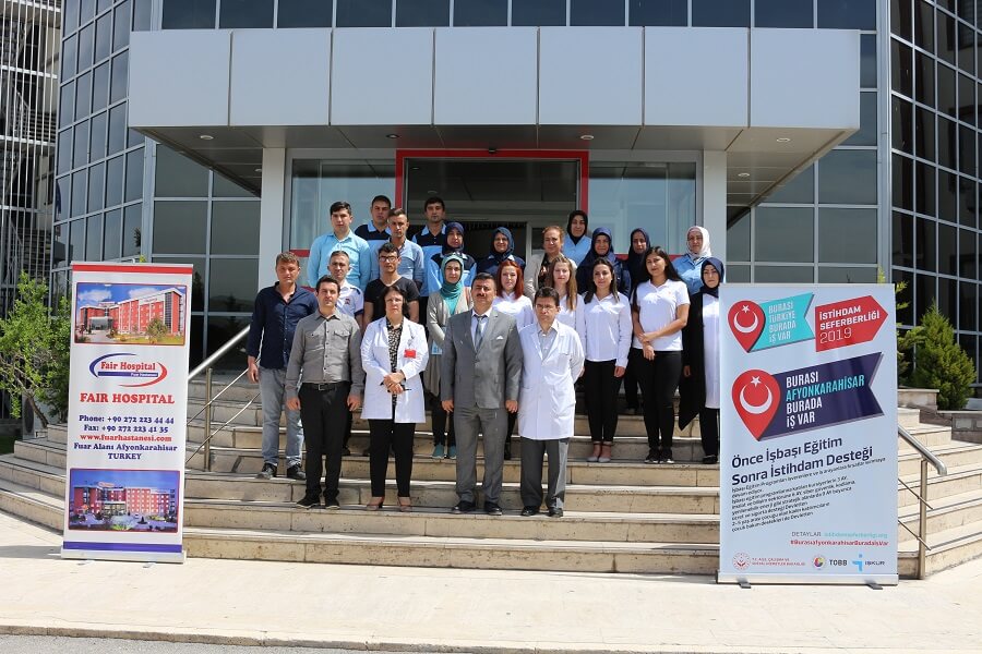Afyonkarahisar Özel Fuar Hastanesi ile İşbaşı Eğitim Programı Başlattık haber kapak görseli