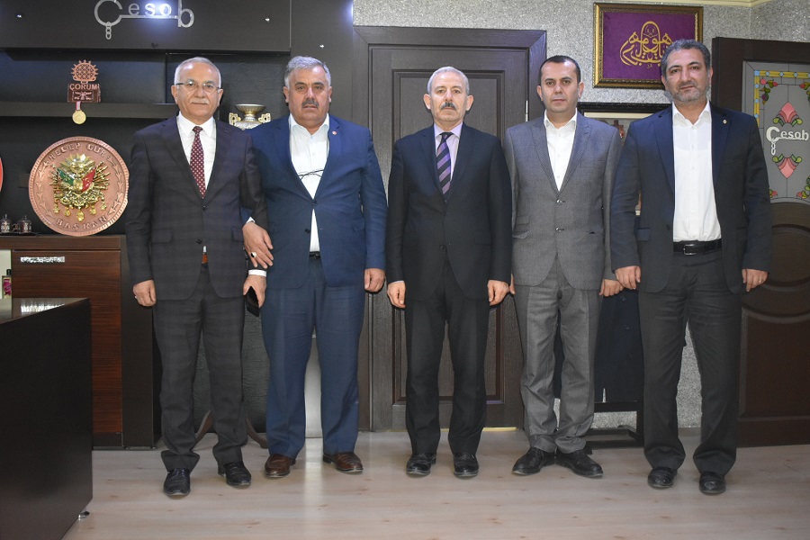 Çorum Esnaf Ve Sanatkârlar Odalarına Bilgilendirme Ziyaretleri haber kapak görseli
