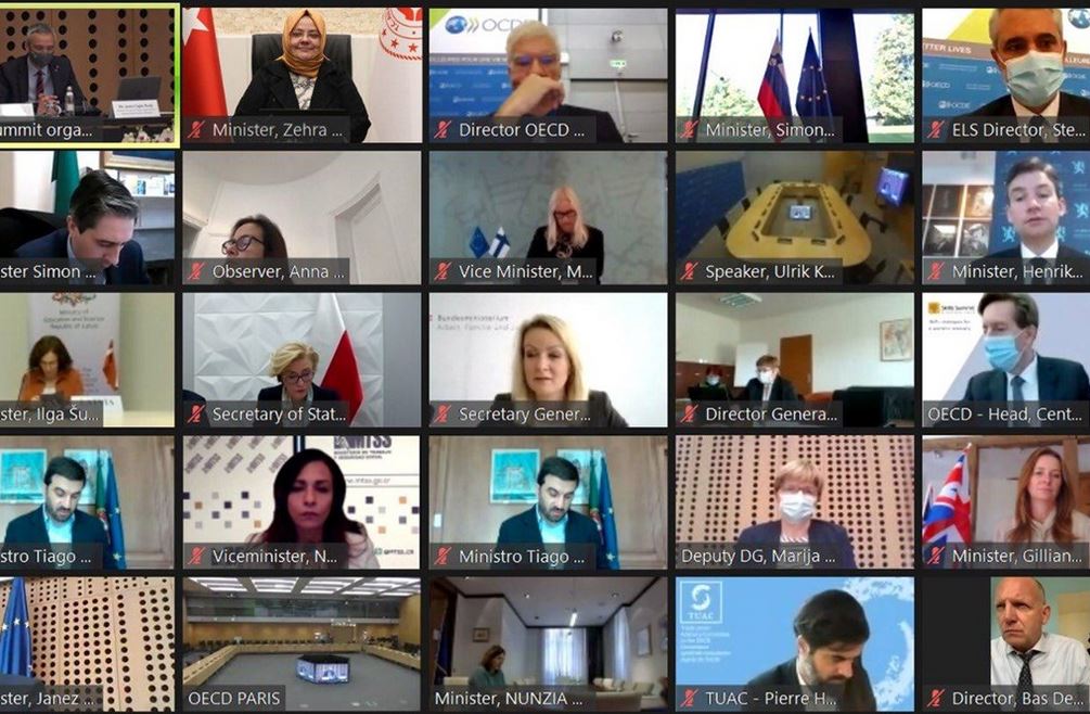 BAKANIMIZ ZEHRA ZÜMRÜT SELÇUK OECD BECERİLER ZİRVESİ’NİN ÜÇÜNCÜSÜNE KATILDI