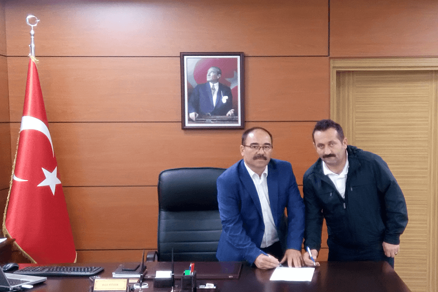 Reşadiye'de Kuru Temizlemeci Açma Projesi Protokolünü İmzaladık