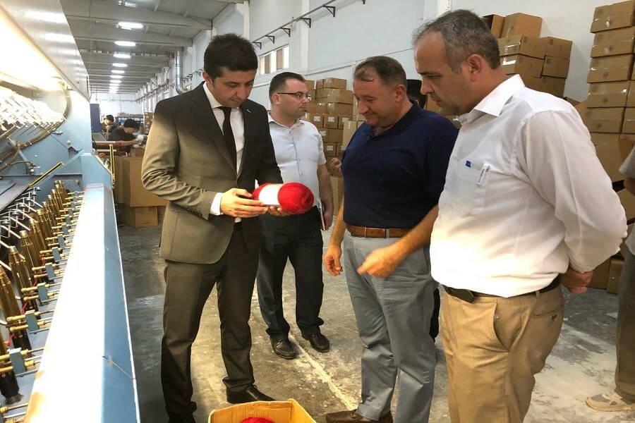 Kadirli Organize Sanayi Bölgesinde Ziyaretlerde Bulunduk
